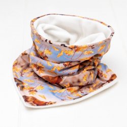 Tubhalsduk foder Räv